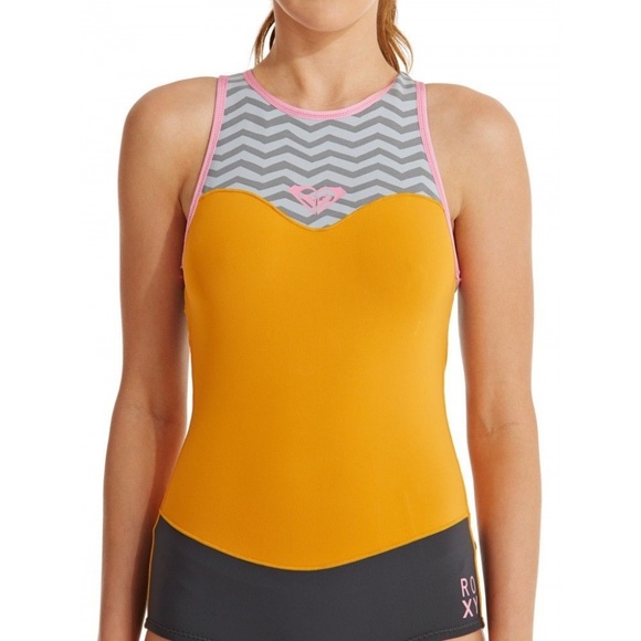 Roxy XY 1MM Bikini Short John Springsuit Size 6 - Picture 5 of 5